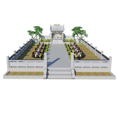 Mộ gia đình 8m x 10m